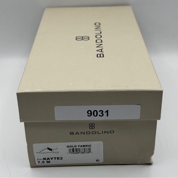 Bandolino Kayte2 Gold Sandals 7.5M - Picture 7 of 8